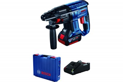 Акк перфоратор BOSCH GBH 180-LI (18В; 1х4, 0Ач; 2Дж) (0611911122)