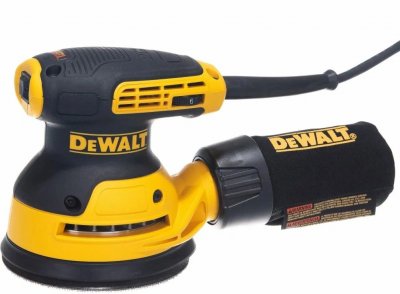 Шлифмашина эксцентриковая DeWALT DWE6423-QS (125мм; 280Вт; 8000-12000об​/​мин; 1, 28кг)