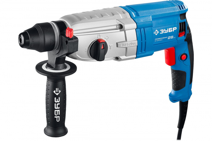 Перфоратор SDS-plus ЗУБР ЗП-28-800К (800Вт; 3, 2Дж; 4800уд​/​м) (ЗП-28-800 К)
