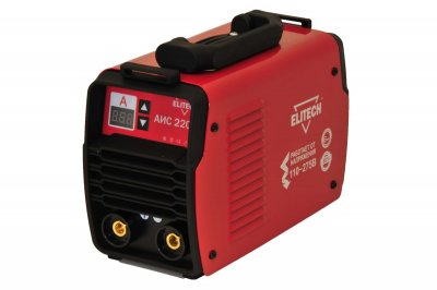 Сварочный инвертор ELITECH АИС 220Д (MMA+TIG; 6, 9кВт; 10-220А; электрод 6, 0мм; 3, 5кг) (184756)