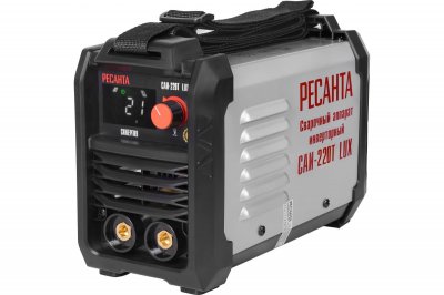 Сварочный инвертор РЕСАНТА САИ 220Т LUX (MMA; 7, 8кВт; 10-220А; электрод 5, 0мм; 4кг) (65​/​71)