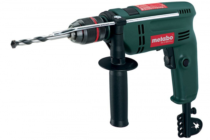 Дрель с ударом METABO SBE 600 R+L (600Вт; БЗП 10мм; 5Нм; 2800об​/​м; 1, 8кг; кейс) (60600600)