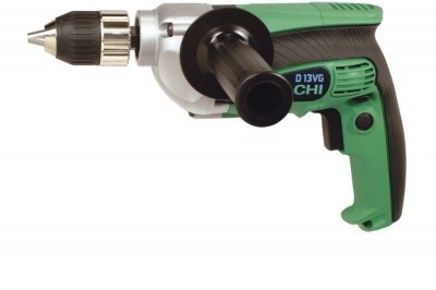 Дрель HITACHI D13VG (710Вт; БЗП 13мм; 74Нм; 600об​/​м; 2кг; кейс)