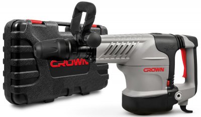 Отбойный молоток SDS-Max CROWN CT18123V BMC (1500Вт; 25Дж; 900-1900уд​/​м;10, 96кг) (CT18123V)
