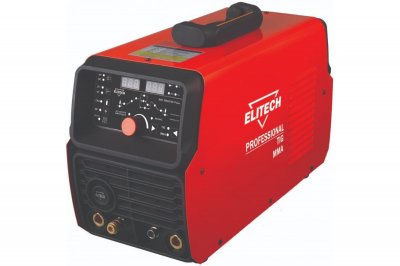 Сварочный инвертор ELITECH АИС 200АС​/​DC PULSE (MMA+TIG; 6, 0кВт; 10-200А; электрод 5, 0мм; 12, 5кг) (19
