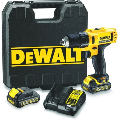 Акк дрель-шуруповерт DeWALT DCD710D2 (10, 8В; 2 АКБ; 2, 0Ач; 24Нм; 1, 1кг; кейс) (DCD710D2-KS)