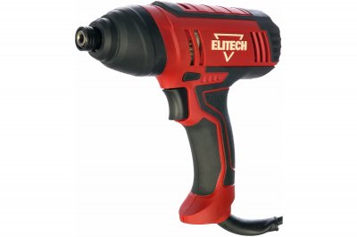 Шуруповерт ELITECH ВУ250РЭ (250Вт; патрон 6, 35мм; 100Нм; 3600об​/​м; 1, 1кг) (183682)