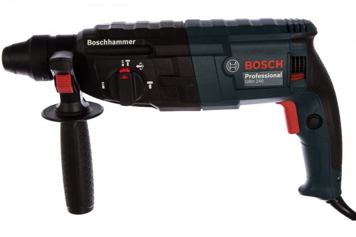 Перфоратор SDS-plus BOSCH GBH 240 (790Вт; 2, 7Дж; 4200уд​/​м) (0611272100)