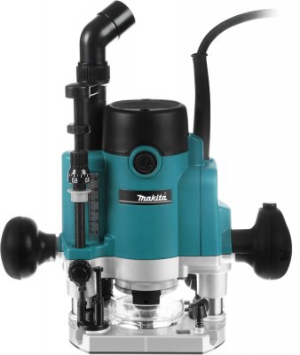 Фрезер MAKITA RP0910 (900Вт; 27000об​/​мин; 57мм; цанга 8мм; 3, 3кг)