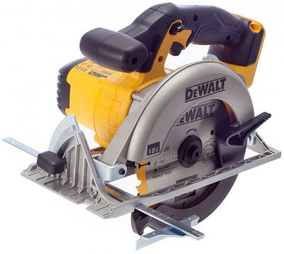 Акк. пила дисковая DeWALT DCS391N-XJ (18В; без АКБ и ЗУ; диск 165мм 3, 75кг)