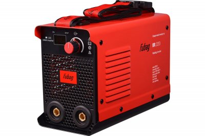 Сварочный инвертор FUBAG IR 220 (MMA; 7, 3кВт; 10-220А; электрод 5, 0мм; 3, 4кг) (31404)