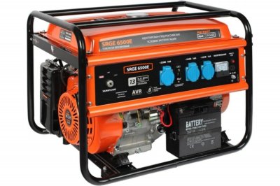 Генератор бензиновый PATRIOT SRGE 6500Е (220в; 5-5, 5кВт; бак 25л; 75кг) (474103171)