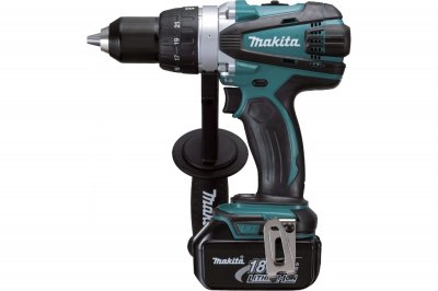 Акк дрель-шуруповерт MAKITA DDF458RFE (18В; 2 АКБ; 3, 0Ач; 91Нм; 2, 5кг; кейс)