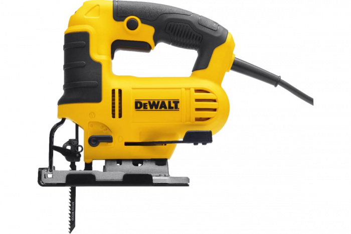 Лобзик DeWALT DWЕ349 (650Вт; 500-3200 ход​/​мин; маятник; 2, 66кг) (DWE349-KS)