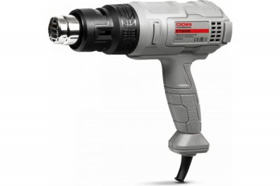 Фен строительный CROWN CT19022K (1800Вт; 50-550°С; 250-500л​/​мин; 0, 7кг)