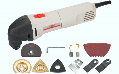 Мультитул (Реноватор) CROWN CT16004 BMC (320Вт; 6000-20000кол​/​мин; 1, 68кг +кейс)