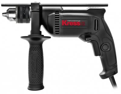 Дрель с ударом KRESS KU310 (650Вт; ЗВП 13мм; 3000об​/​м; 1, 9кг; кейс)