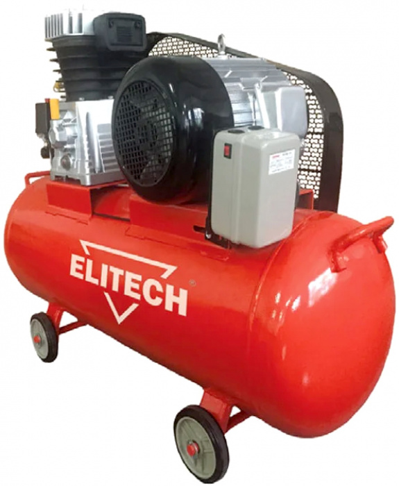 Компрессор ременной ELITECH КПР 200​/​900​/​5, 5 (380В; 5500Вт; 200л; 900л​/​мин; 10бар; 132кг) (191989)