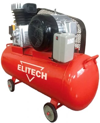 Компрессор ременной ELITECH КПР 200​/​900​/​5, 5 (380В; 5500Вт; 200л; 900л​/​мин; 10бар; 132кг) (191989)