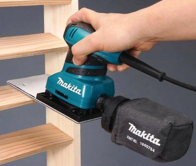 Шлифмашина вибрационная MAKITA BO4566 (200Вт; 14000кол​/​мин; 1, 2кг)