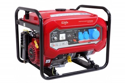 Генератор бензиновый ELITECH БЭС 8000РМ (220в; 6-6, 5кВт; бак 25л; 94кг) (181322)