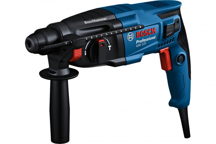 Перфоратор SDS-plus BOSCH GBH 220 (720Вт; 2Дж; 4800уд​/​м) (06112A6020)