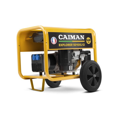 Генератор бензиновый CAIMAN Explorer 5010XL12 (230в; 4, 3-5, 4кВт; бак 12л; 64кг) (5010XL12)