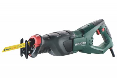 Пила сабельная METABO SSE 1100 (1100Вт; маятник; 0-2600ход​/​мин; 3, 9кг +кейс) (606177500)