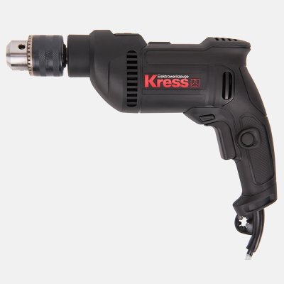Дрель KRESS KU120 (650Вт; БЗП 13мм; 3000об​/​м; 1кг)