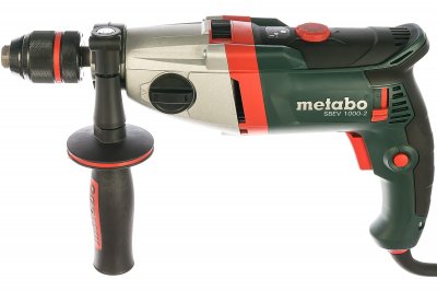 Дрель с ударом METABO SBEV 1000-2 (1010Вт; БЗП 13мм; 40Нм; 2800об​/​м; 2, 7кг; кейс) (600783500)