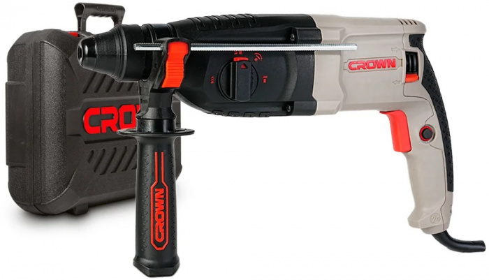 Перфоратор SDS-plus CROWN CT18182 BMC (800Вт; 2, 8Дж; 5530уд​/​м)