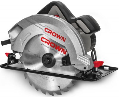 Пила дисковая CROWN CT15188-190 (1500Вт; 5500об​/​мин; диск 190х20мм; 5, 53кг)
