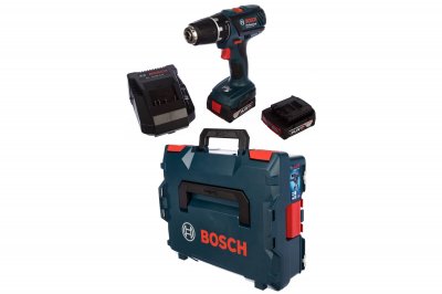 Акк дрель-шуруповерт BOSCH GSR 14.4-2Li Plus (14, 4В; 2 АКБ; 2, 0Ач; 59Нм; 1, 43кг; кейс) (06019E6020)