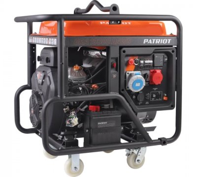 Генератор бензиновый PATRIOT GRA 19000DAWS (220​/​380в; 15кВт; 17кВт; бак 65л; 266кг) (472102319)