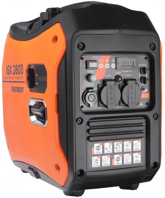 Генератор бензиновый инверторный PATRIOT iGX 2800 (220-230в; 2, 5-2, 8кВт; бак 5л; 24кг) (47112328)