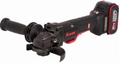 Акк. УШМ KRESS KUH04 (125мм; 20В; 2 АКБ; 4, 0Ач; 1, 4кг)