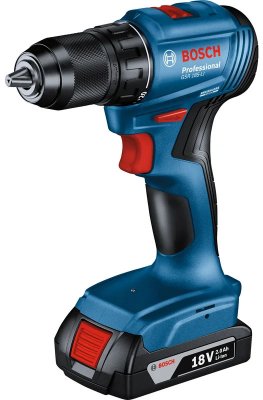 Акк дрель-шуруповерт BOSCH GSR 185-LI бесщ (18В; 2 АКБ; 2, 0Ач; 50Нм; 1, 3кг; кейс) (06019K3000)