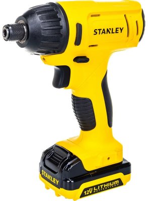 Акк шуруповерт ударный STANLEY SCI12S2-RU (12В; 2 АКБ; 1, 5Ач; 110Нм; 1кг; кейс) (SCI121S2K-RU)