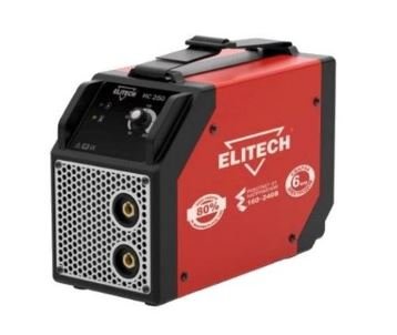 Сварочный инвертор ELITECH ИС 250 (MMA; 7, 8кВт; 10-220А; электрод 6, 0мм; 5, 8кг)