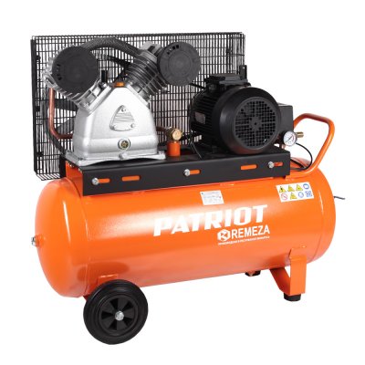 Компрессор ременной PATRIOT REMEZA СБ4​/​С-100LB50 (380В; 4000Вт; 100л; 630л​/​мин; 10бар; 130кг) (52030