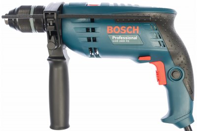Дрель с ударом BOSCH GSB 1600 RE (700Вт; БЗП 13мм; 3000об​/​м; 1, 9кг) (0601218121)