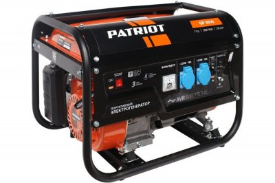 Генератор бензиновый PATRIOT GP 3510 (220в; 2, 5-2, 8кВт; бак 15л; 40кг) (474101535)