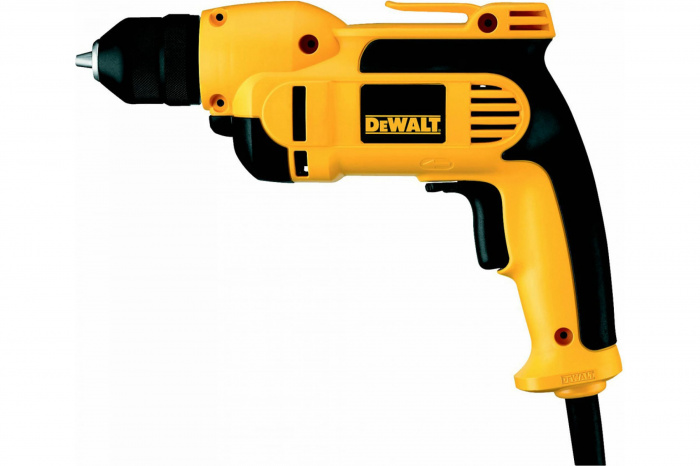 Дрель DeWALT DWD112S (701Вт; БЗП 10мм; 10, 9Нм; 2500об​/​м; 1, 8кг) (DWD112S-KS)