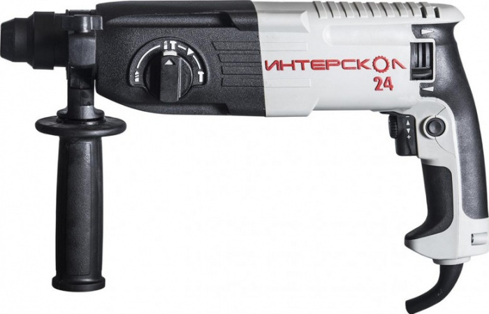 Перфоратор SDS-plus ИНТЕРСКОЛ П-24​/​700ЭР (720Вт; 2, 6Дж; 5080уд​/​м) (160.1.0.00)