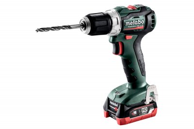 Акк дрель-шуруповерт METABO Powermaxx BS 12 BL бесщ (12В; 2 АКБ; 4, 0Ач; 45Нм; 1кг 1кг; кейс) (601038