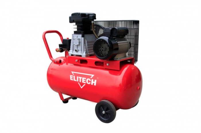 Компрессор ременной ELITECH КПР50​/​360​/​2, 2 (2200Вт; 50л; 320л​/​мин; 8бар; 59кг) (179917)