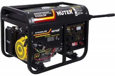 Генератор бензиновый HUTER DY6500LXA (220в; 5-5, 5кВт; бак 22л; 100кг) (64​/​1​/​27)
