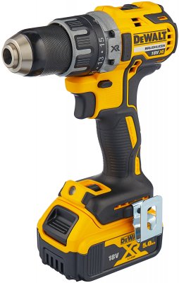 Акк дрель-шуруповерт DeWALT DCD791P2-QW бесщ (18В; 2 АКБ; 5, 0Ач; 70Нм; 1, 7кг; кейс)