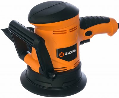 Шлифмашина эксцентриковая ВИХРЬ ЭШМ-125Э (125мм; 450Вт; 4000-13000об​/​мин; 2, 1кг) (72​/​6​/​5)
