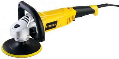 Шлифмашина полировальная STANLEY STGP1318-RU (180мм; 1300Вт; 1000-3500об​/​мин;)